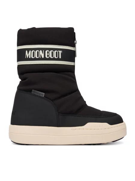 Sniego batai Moon Boot Jr Park Zip High Wp D juoda