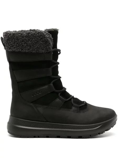 Botine Ecco din piele negru