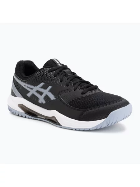 Încălțăminte de tenis pentru bărbați ASICS Gel-Dedicate 8 black/grey blue negru