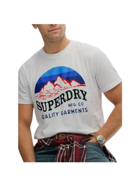 Tričko Superdry biela