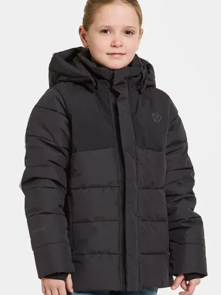 Didriksons Dětská bunda RYOLIT KIDS JACKET černá