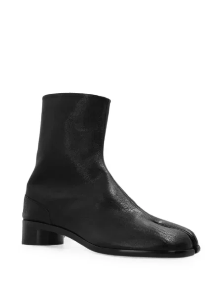 Cizme scurte Maison Margiela din piele negru