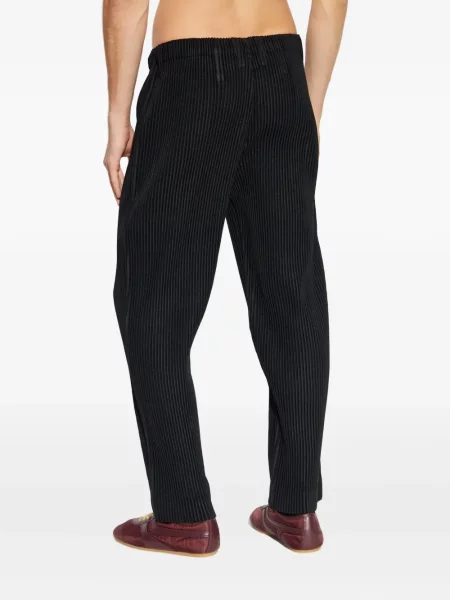 Pantaloni Homme Plisse Issey Miyake plisate negru