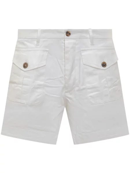 Pantaloni chino Dsquared2 alb