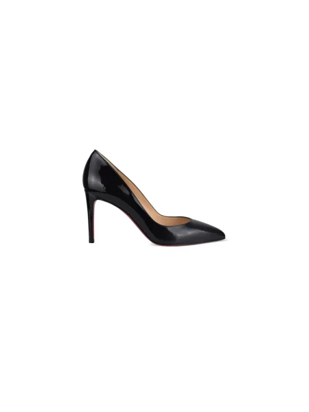 Czółenka Christian Louboutin skórzana czarna