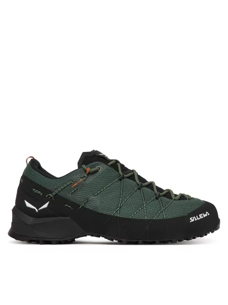 Sneakerși Salewa verde