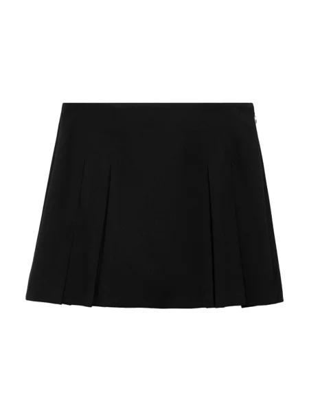 MANGO Fustă GRUNGE' negru