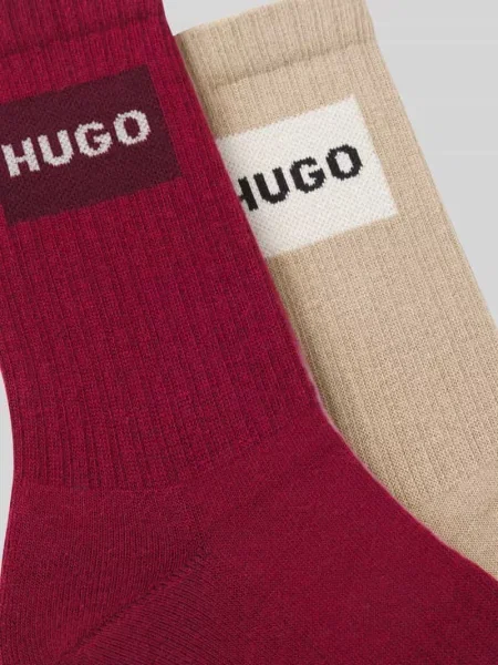 Skarpety z mieszanki bawełny w zestawie 2 szt. Hugo