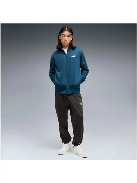 Pletený oblek Puma s autogramom modrá