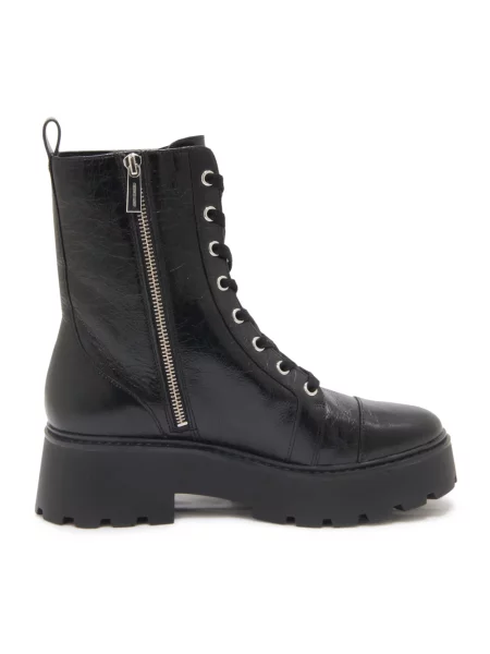 Botki Michael Kors skórzane retro czarne