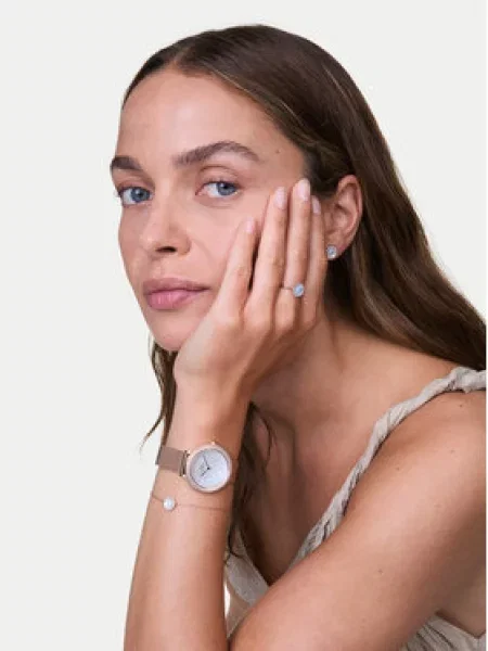 Daniel Wellington Hodinky Crystalline Bezel 3 zlato růžové
