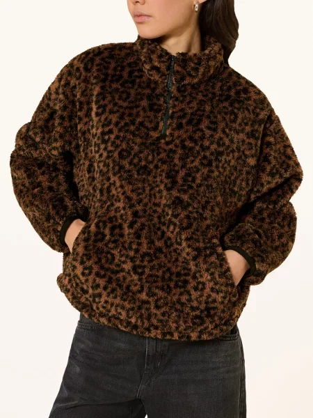 Levi's® Bluzka Z Futerkiem braun czarna