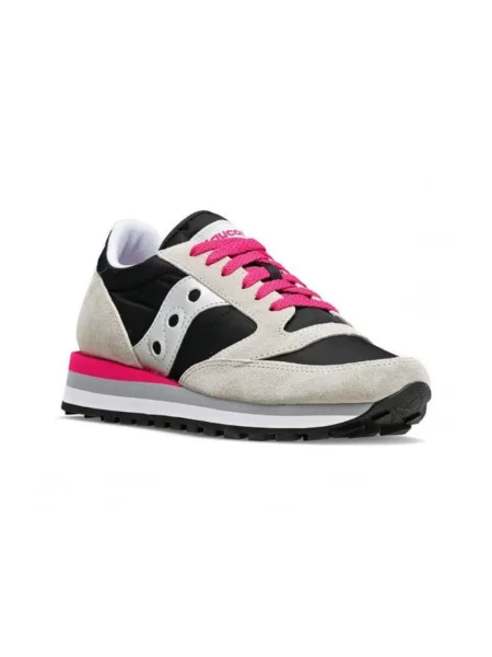 Sneakersy Saucony Jazz skórzane czarne
