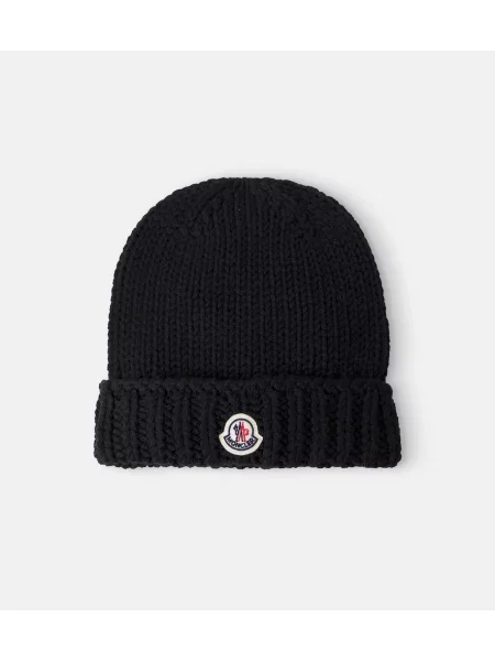 Gyerek sapka Moncler Enfant fekete