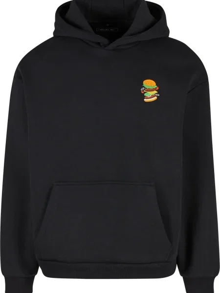 Miss Tee Majica Burger' črna