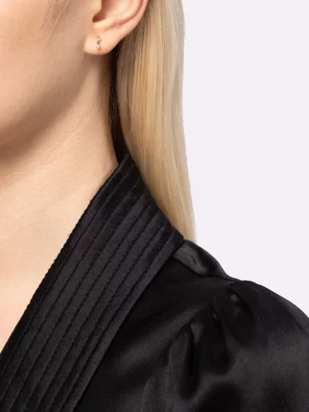 Auskarai Lizzie Mandler Fine Jewelry geltona