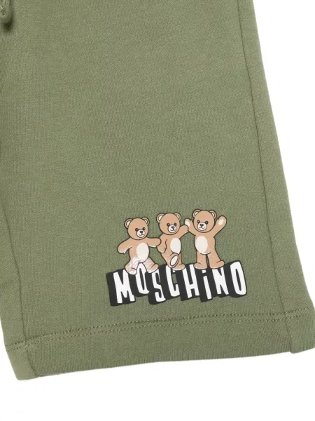 Szorty dziecięce Moschino zielone