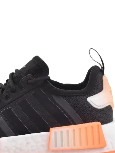 Fűzős csipkés terepmintás sneaker Adidas Cloudfoam fekete