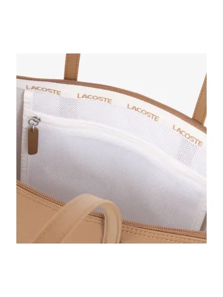 Shopper kabelka Lacoste béžová