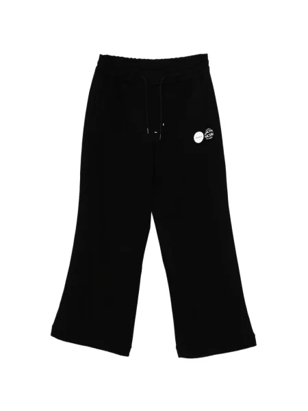 Pantaloni Songzio alergare cu cordon negru