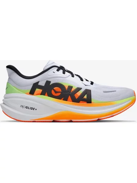 Buty do biegania HOKA Clifton PRO pomarańczowy żółty biały