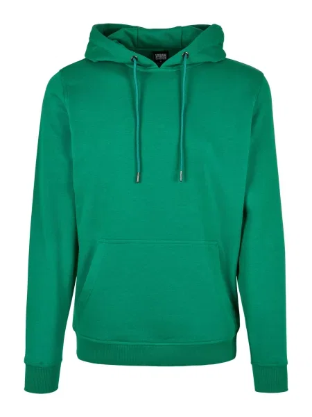 Суитшърт Urban Classics Basic Terry Hoody Green S зелено