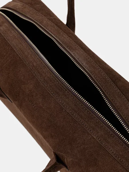 Замшева сумочка Yuzefi BRIOCHE DUFFLE коричневий