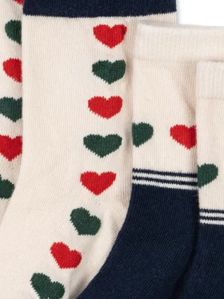 Konges Sløjd ponožky 2 PACK JAQUARD SOCKS