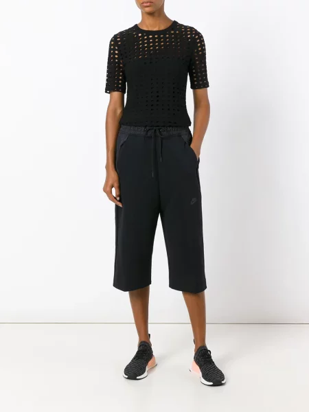 Șnur de strângere pantaloni capri Nike negru