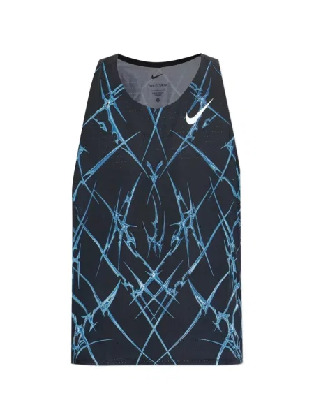 Tricou Nike fără mâneci cu glugă alb