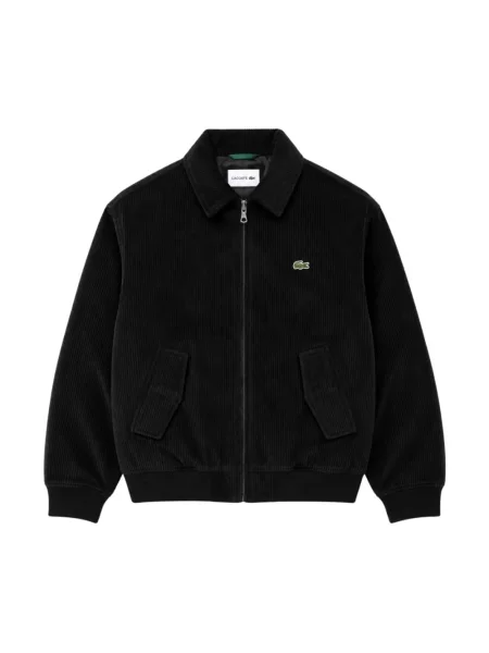 Kurtka bomber Lacoste czarny