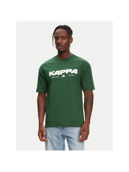 Kappa Majica Nhisso Regular Fit zelena
