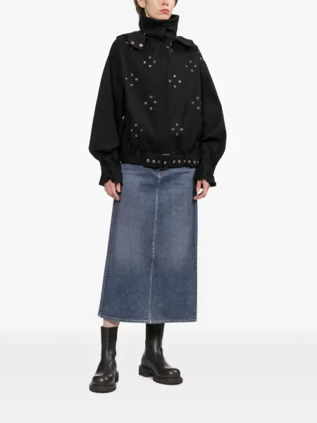 Fustă din denim Rag & Bone albastru