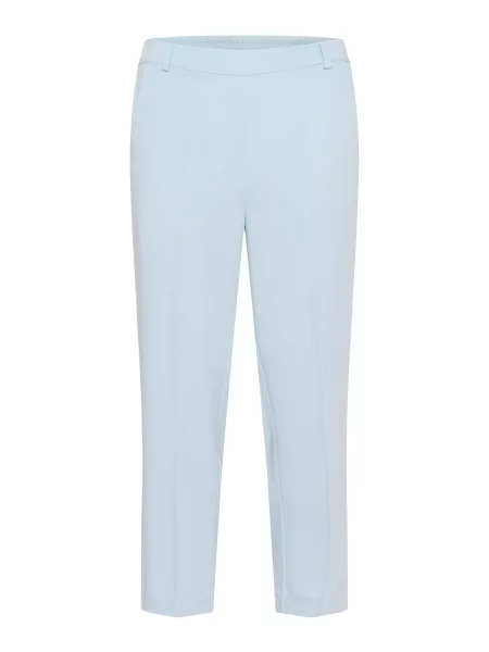 Kaffe Pantaloni cu dungă KASakura deschis albastru