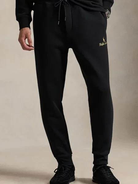 Спортивні штани Polo Ralph Lauren однотонні чорний