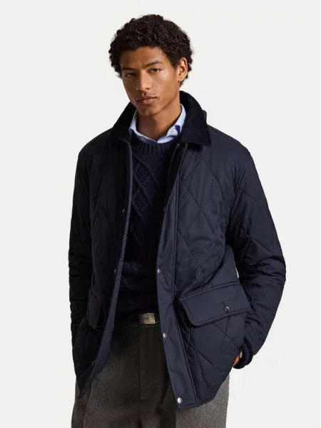 Polo Ralph Lauren Μπουφάν μεταβατικό Σκούρο μπλε