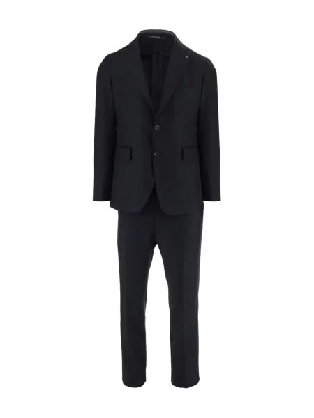 Costum Tagliatore cu rever albastru