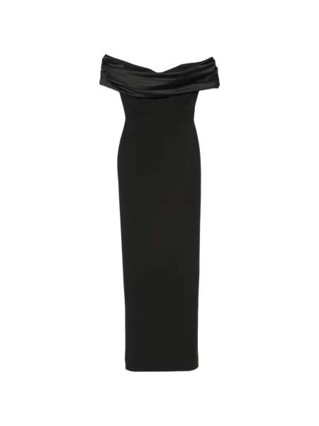 Rochie maxi Solace London negru