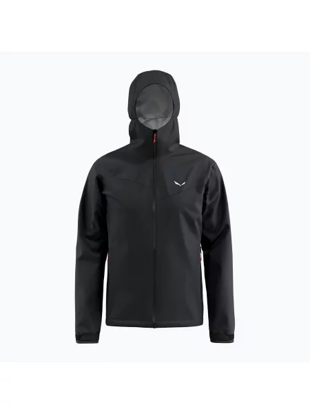 Geacă de ploaie pentru bărbați Salewa Puez Aqua 4 PTX black out negru