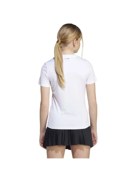 Tricou copii Adidas alb