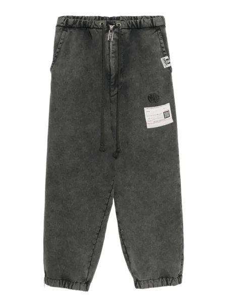 Pantaloni Maison Mihara Yasuhiro cu autograf gri