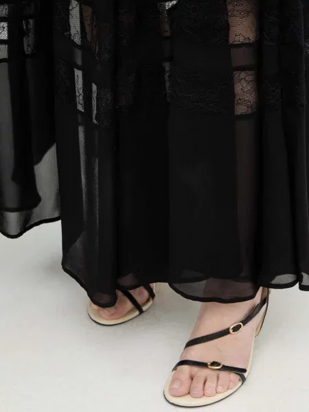 Спідниця Marella maxi розкльошена чорний