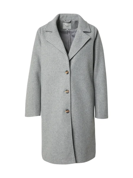 Pepe Jeans Palton de primăvară-toamnă gri