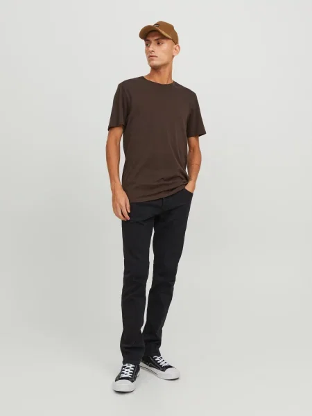JACK & JONES Jeans GLENN denim negru