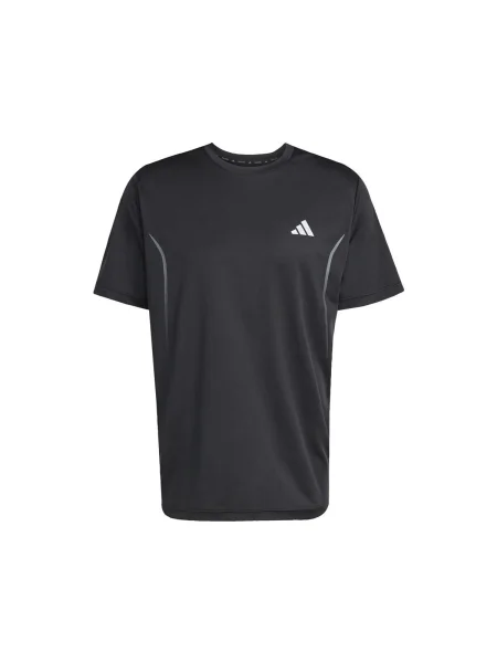 ADIDAS PERFORMANCE Tricou funcțional TECH APPAREL gri / negru alb