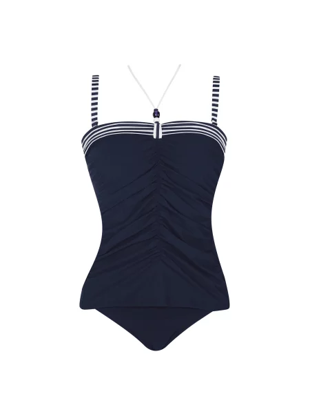 Tankini Basic niebieski