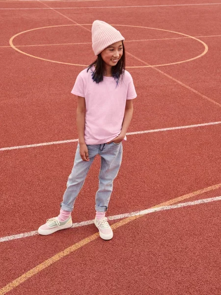 Tricou copii Fruit Of The Loom roz