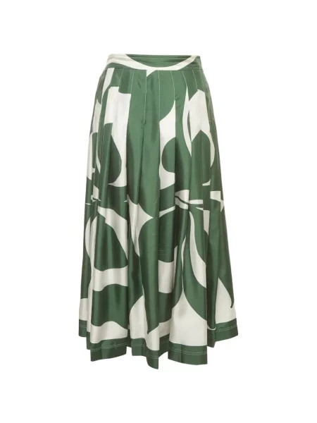 Midi-suknja Victoria Beckham zelena