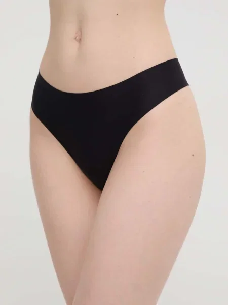 Chantelle Chilot tanga Soft Stretch negru