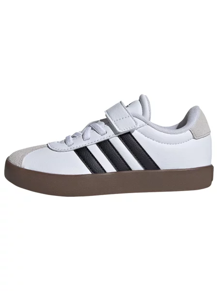 ADIDAS SPORTSWEAR Tenisky VL Court sivá / čierna biela